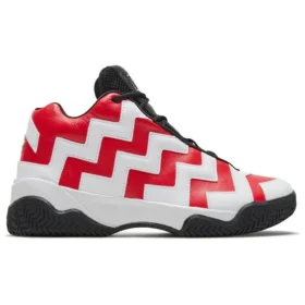 Basket Bianco/Rosso