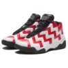 Basket Bianco/Rosso