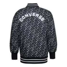 Bomber imbottito AOP Taglie asiatiche “Nero Bianco”