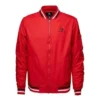 Bomber imbottito Basic Taglie asiatiche “Rosso”