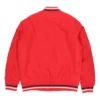 Bomber imbottito Basic Taglie asiatiche “Rosso”