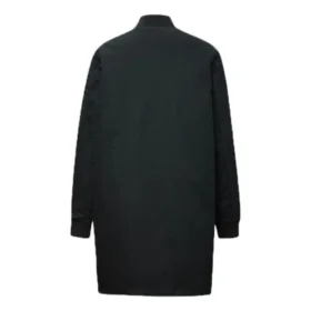 Bomber lungo reversibile Taglie asiatiche “Black”