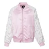 Bomber Sakura Taglie asiatiche “Pink White”