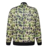 Bomber Utility stampato Taglie asiatiche “Verde Giallo”