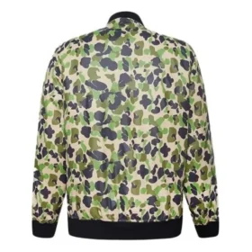 Bomber Utility stampato Taglie asiatiche “Verde Giallo”