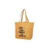Borsa tote in tela “Renew Life” “Brown”