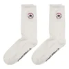 Calze corti con logo ricamato, due paia “White”