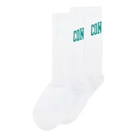 Calze corti con logo “White”