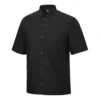 Camicia a maniche corte con tasche Taglie asiatiche “Nero”