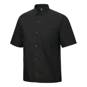 Camicia a maniche corte con tasche Taglie asiatiche “Nero”