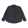 Camicia a maniche lunghe in cotone Taglie asiatiche “Black”