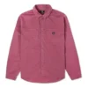 Camicia a maniche lunghe in twill con bottoni Taglie asiatiche “Berry”