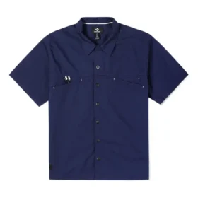 Camicia a strati Taglie asiatiche “Blue”