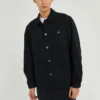 Camicia casual a maniche lunghe Converse SS22 Cargo da uomo, nero autunnale