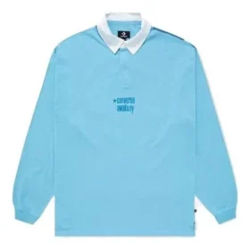 Camicia da rugby Converse x Awake NY Taglie asiatiche “Baltic Sea”