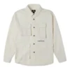 Camicia in tessuto utility comoda Taglie asiatiche “Egret”