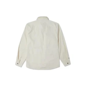Camicia in tessuto utility comoda Taglie asiatiche “Egret”