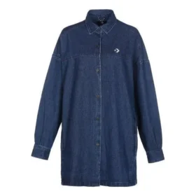 Camicia in tessuto utility Taglie asiatiche “Blu”
