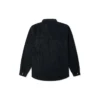 Camicia in velluto a coste con bottoni Taglie asiatiche “Nero”