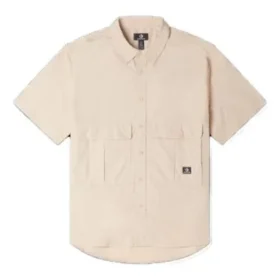 Camicia intrecciata Elevated Taglie asiatiche “Beige”