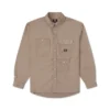 Camicia intrecciata YOTD Taglie asiatiche “Tan”