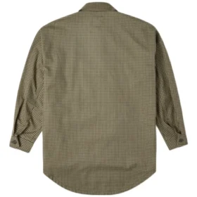 Camicia oversize a trama intrecciata con tasche Taglie asiatiche “Verde oliva”