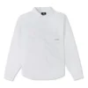 Camicia Oxford abbottonata Taglie asiatiche “Bianco”
