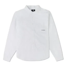Camicia Oxford abbottonata Taglie asiatiche “Bianco”