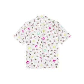 Camicia Park Gym con stampa all-over Taglie asiatiche “Bianco”