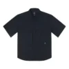 Camicia Utility con logo Taglie asiatiche “Nero”
