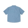 Camicia utility in denim con logo Asia Sizing “LT Retro Blue”