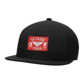 Cappellino a 6 pannelli Converse x LFC “Nero”
