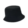 Cappello a secchiello con grande logo a quadri “Black”
