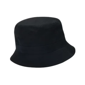 Cappello a secchiello con grande logo a quadri “Black”