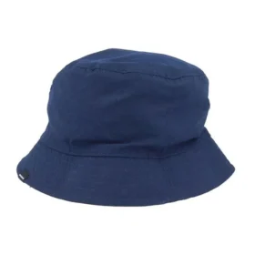 Cappello a secchiello reversibile con toppe a quadri “Blue”