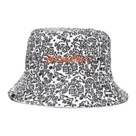 Cappello a secchiello reversibile Converse x Keith Haring “Bianco”