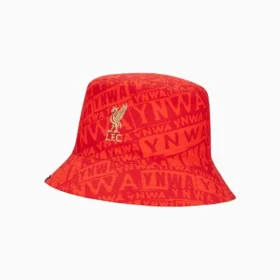 Cappello a secchiello reversibile Converse x LFC “Rosso Bianco”