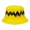 Cappello a secchiello reversibile Converse x Peanuts “Cyber Yellow”