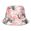 Cappello a secchiello reversibile Flora “Pink”