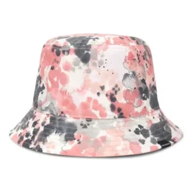 Cappello a secchiello reversibile Flora “Pink”