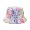 Cappello a secchiello reversibile IWD “Blu Viola Rosa Giallo”