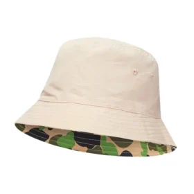 Cappello a secchiello reversibile mimetico “Camo Green”