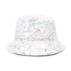 Cappello a secchiello reversibile Paint Splatter “White”