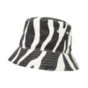 Cappello a secchiello reversibile Zebra “Black”