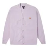 Cardigan a spina di pesce Taglie asiatiche “Viola”