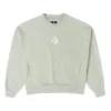 Chain Stitch Crew Taglie asiatiche “Verde chiaro”