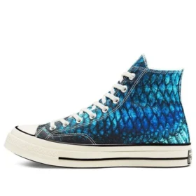 Chuck 1970s “Blue White” con stampa animalier