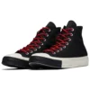 Chuck 1970s Hi “Rosso Nero”