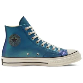 Chuck 1970s High Top “Blue White” iridescente