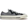 Chuck 1970s Leather Low Top Grigio Nero